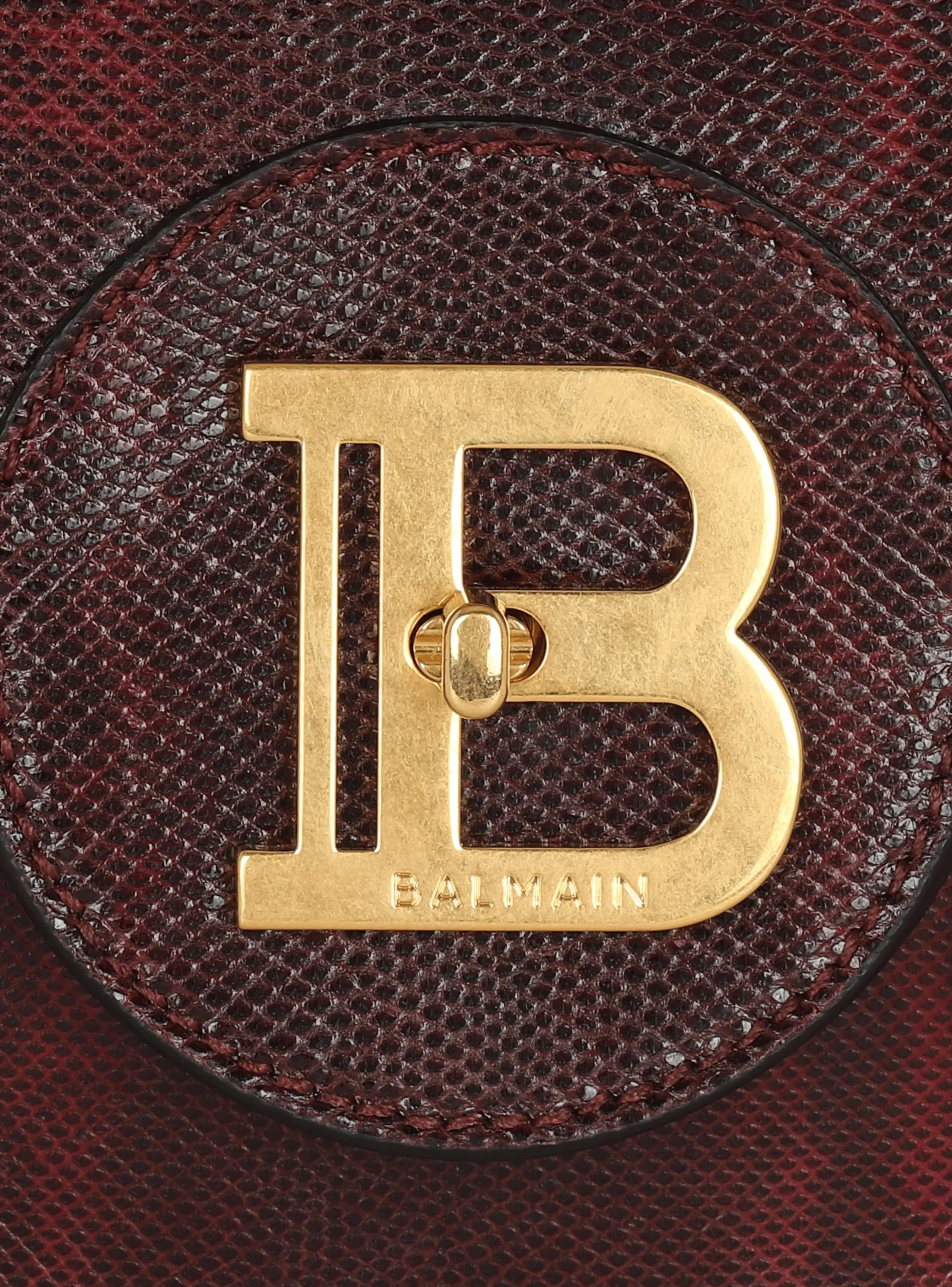 B-Buzz 24 Karung Leather Bag-Balmain Cheap
