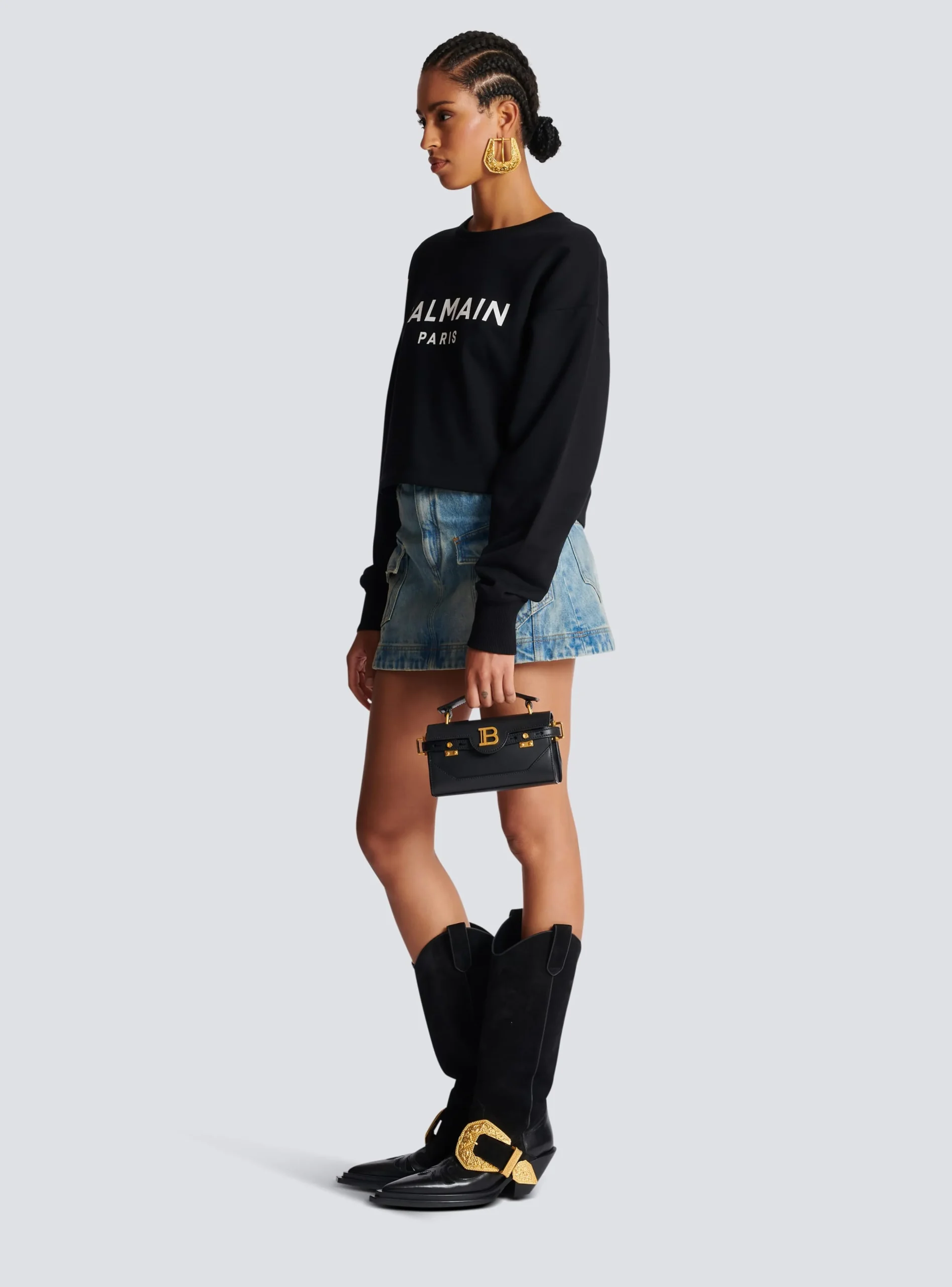 B-Buzz 19 Leather Bag-Balmain Best Sale
