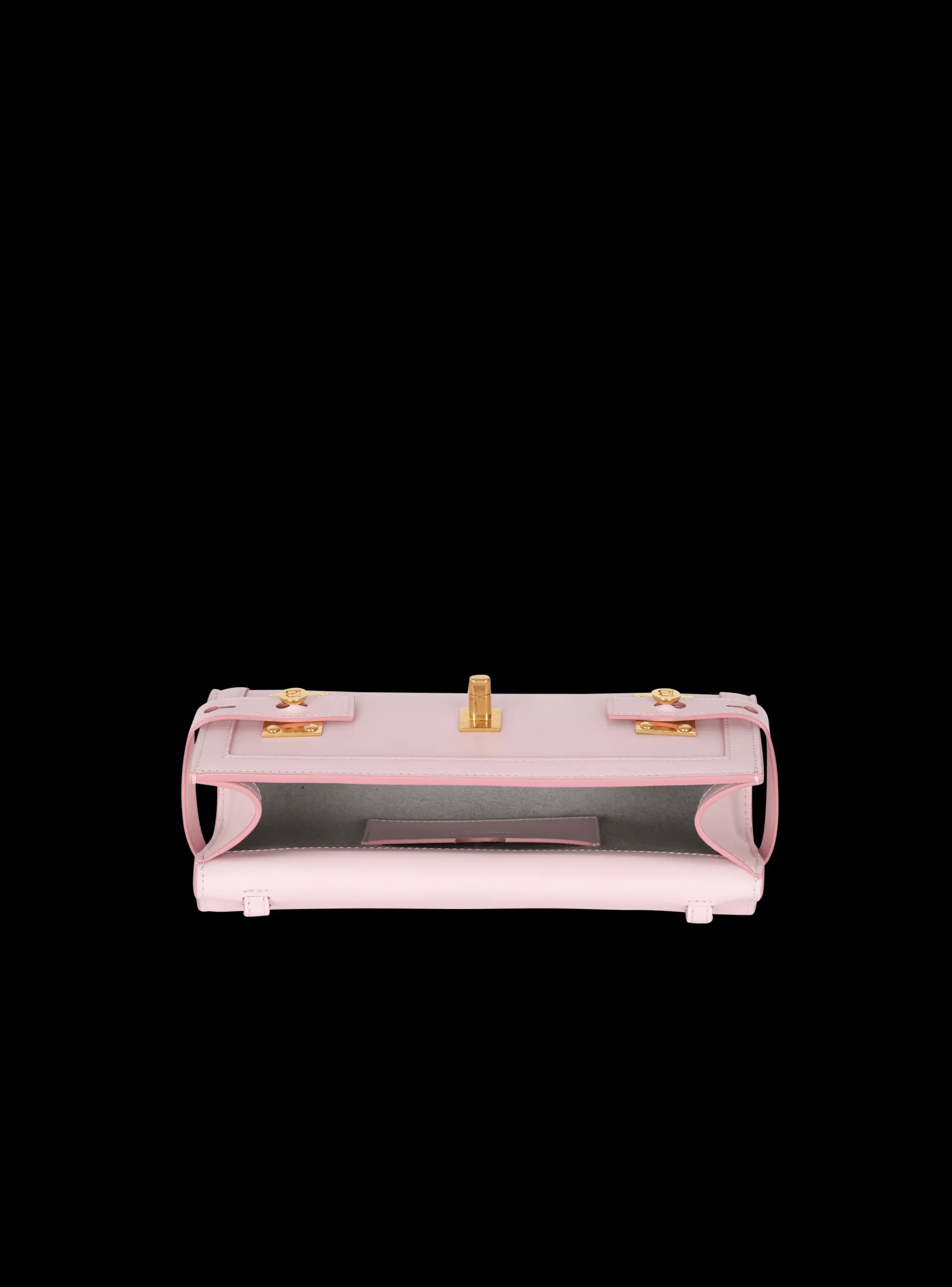 B-Buzz 23 Leather Clutch-Balmain Flash Sale