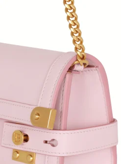 B-Buzz 23 Leather Clutch-Balmain Flash Sale