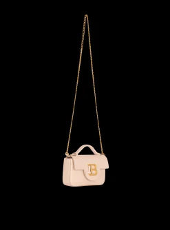 B-Buzz 17 Mini Bag In Crocodile-embossed Calfskin-Balmain Cheap