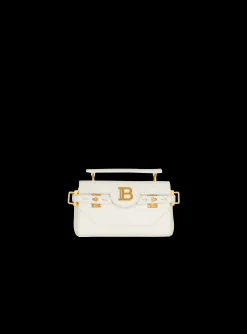 B-Buzz 19 Monogram Grained Leather Bag-Balmain Store