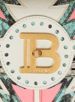 B-Buzz 23 Patchwork Leather Bag-Balmain Best Sale