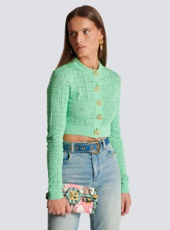 B-Buzz 23 Pouch Patchwork Leather Clutch-Balmain Online