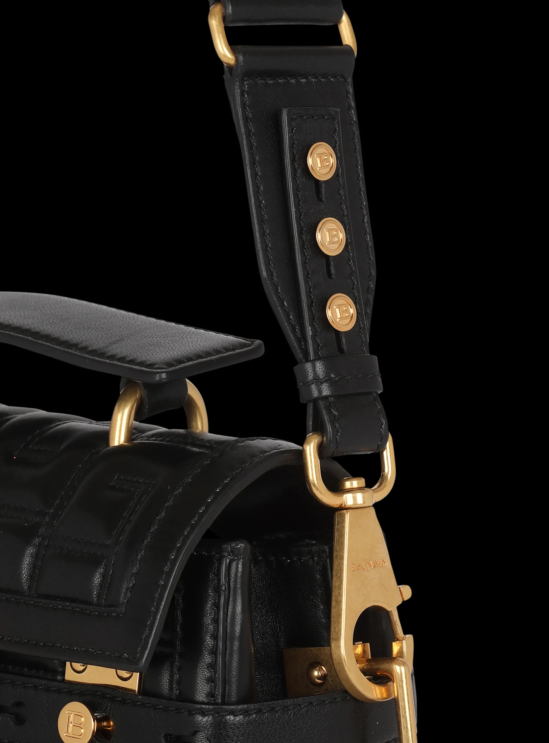 B-Buzz 23 Quilted Leather Bag-Balmain Best Sale