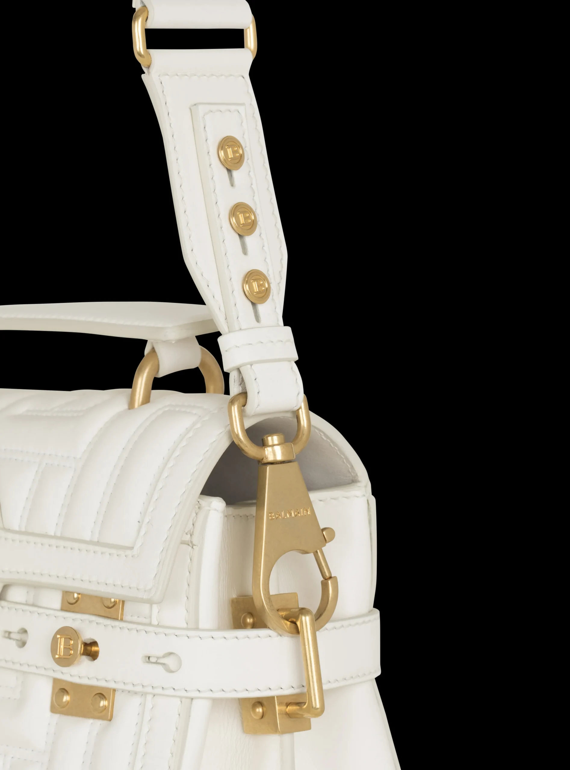 B-Buzz 23 Quilted Leather Bag-Balmain Cheap