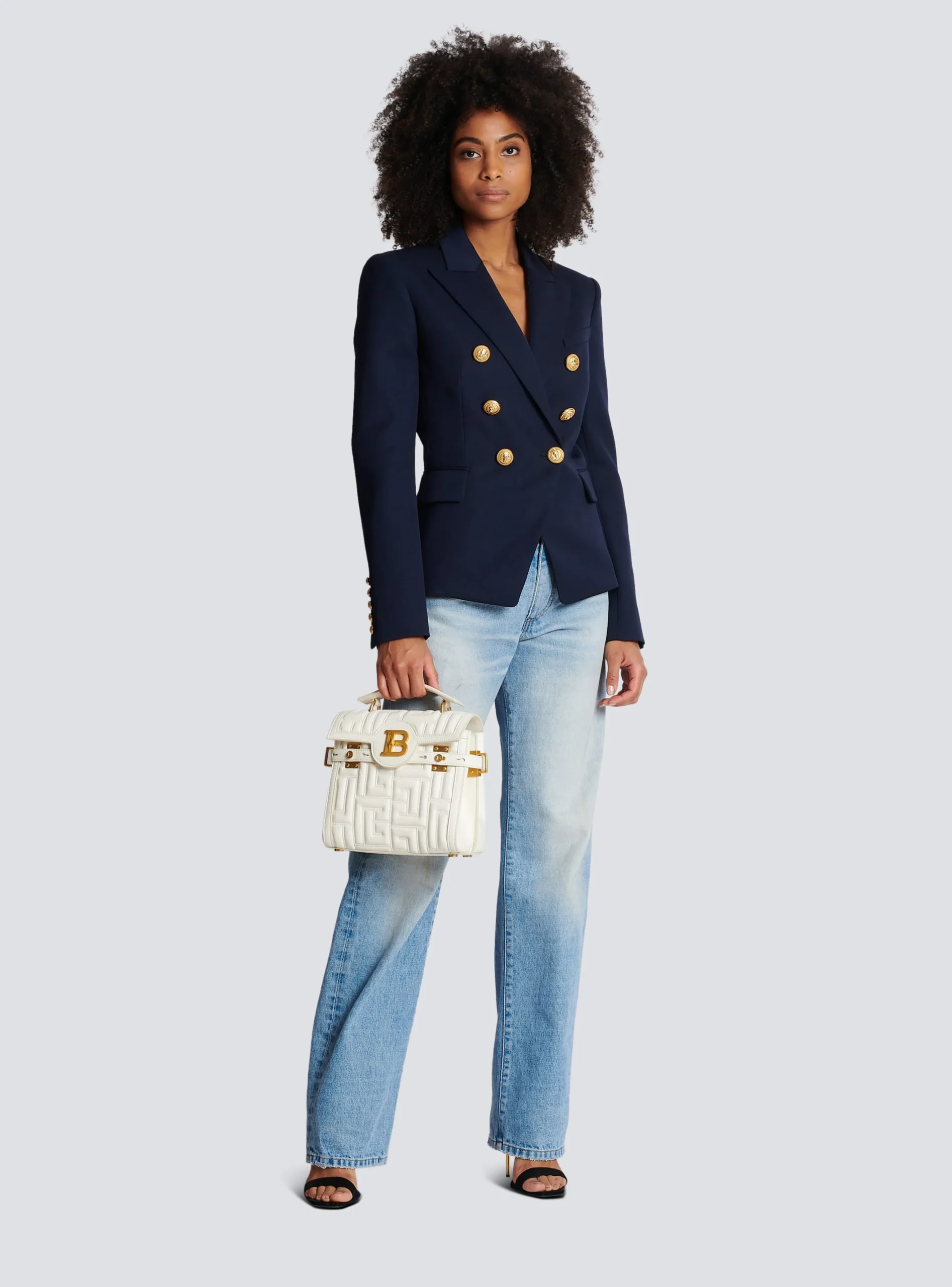 B-Buzz 23 Quilted Leather Bag-Balmain Cheap