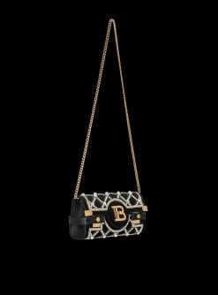 B-Buzz 23 Velvet And Pearl Clutch-Balmain Clearance