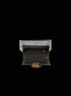 B-Buzz Dynasty Bag In Crocodile-print Leather-Balmain Hot