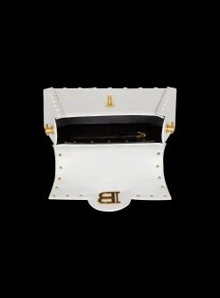 B-Buzz Dynasty Bag In Grid-embossed Calfskin-Balmain Best Sale