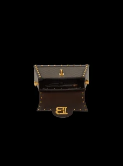 B-Buzz Dynasty Bag In Mini Monogram Canvas-Balmain Best