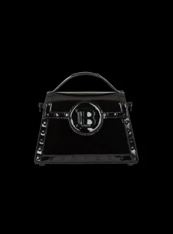 B-Buzz Dynasty Bag In Patent Leather-Balmain Cheap