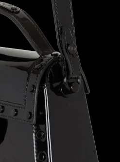 B-Buzz Dynasty Bag In Patent Leather-Balmain Cheap