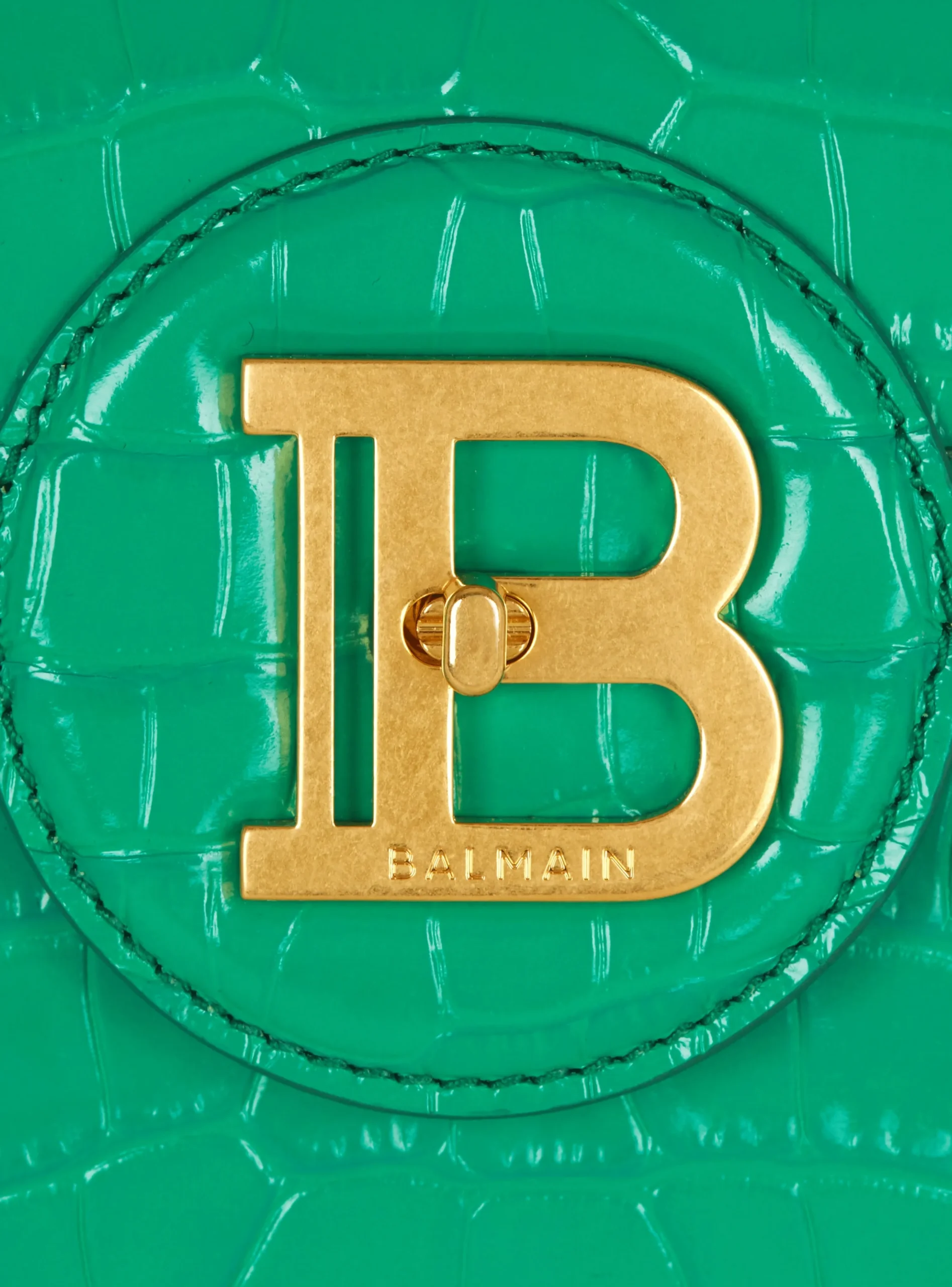 B-Buzz Dynasty Bag In Patent Leather-Balmain Shop