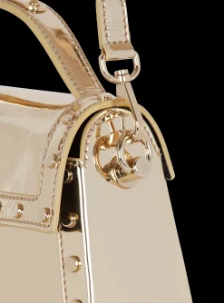 B-Buzz Dynasty Bag In Patent Leather-Balmain Outlet
