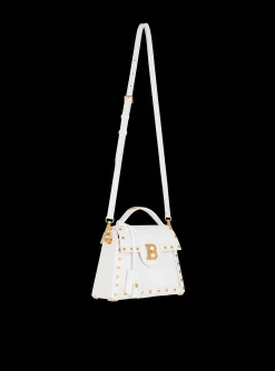 B-Buzz Dynasty Bag In Snakeskin Leather-Balmain Fashion