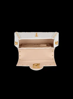 B-Buzz Dynasty Bag In Snakeskin Leather-Balmain Fashion