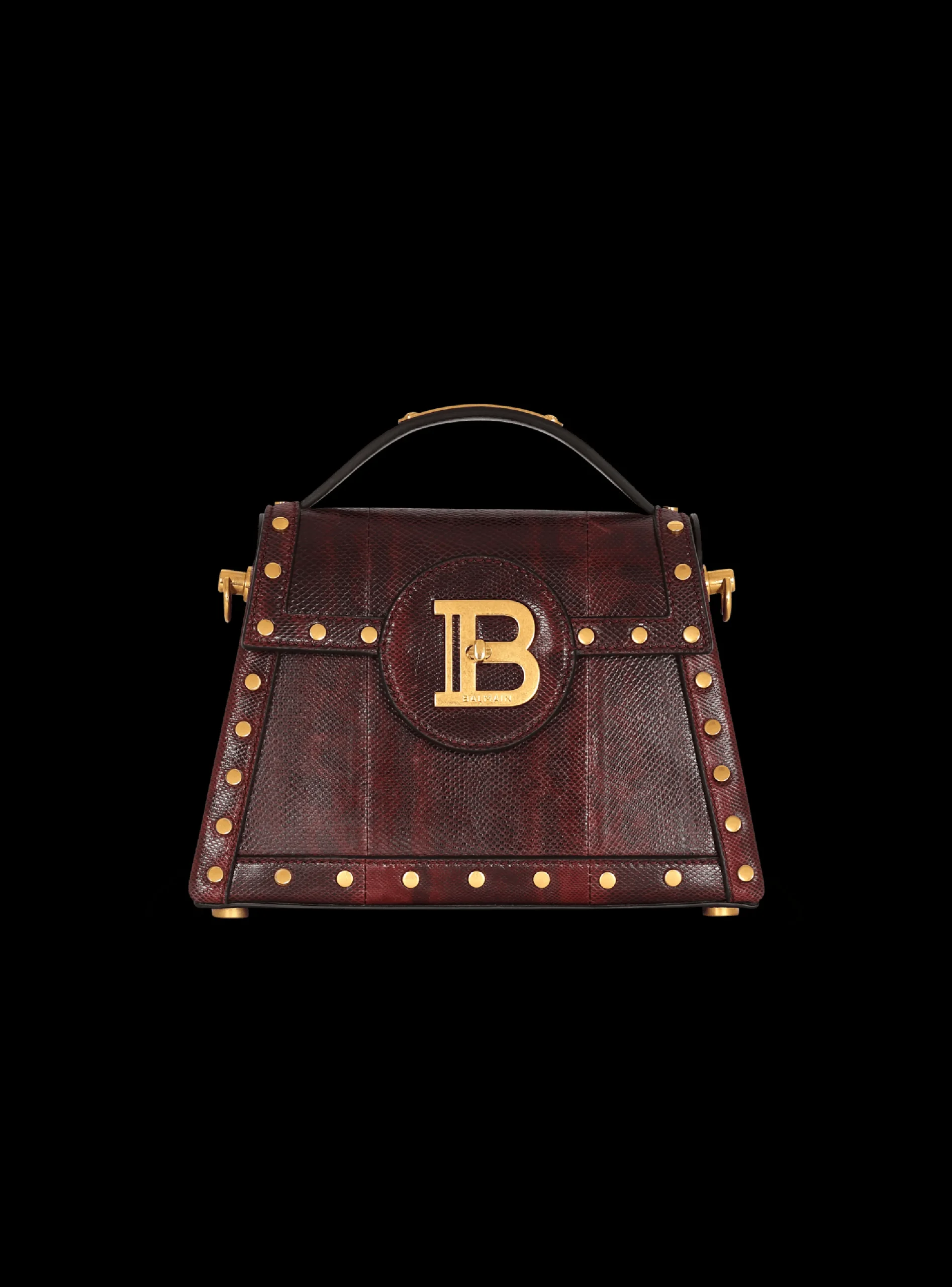B-Buzz Dynasty Karung Leather Bag-Balmain Cheap