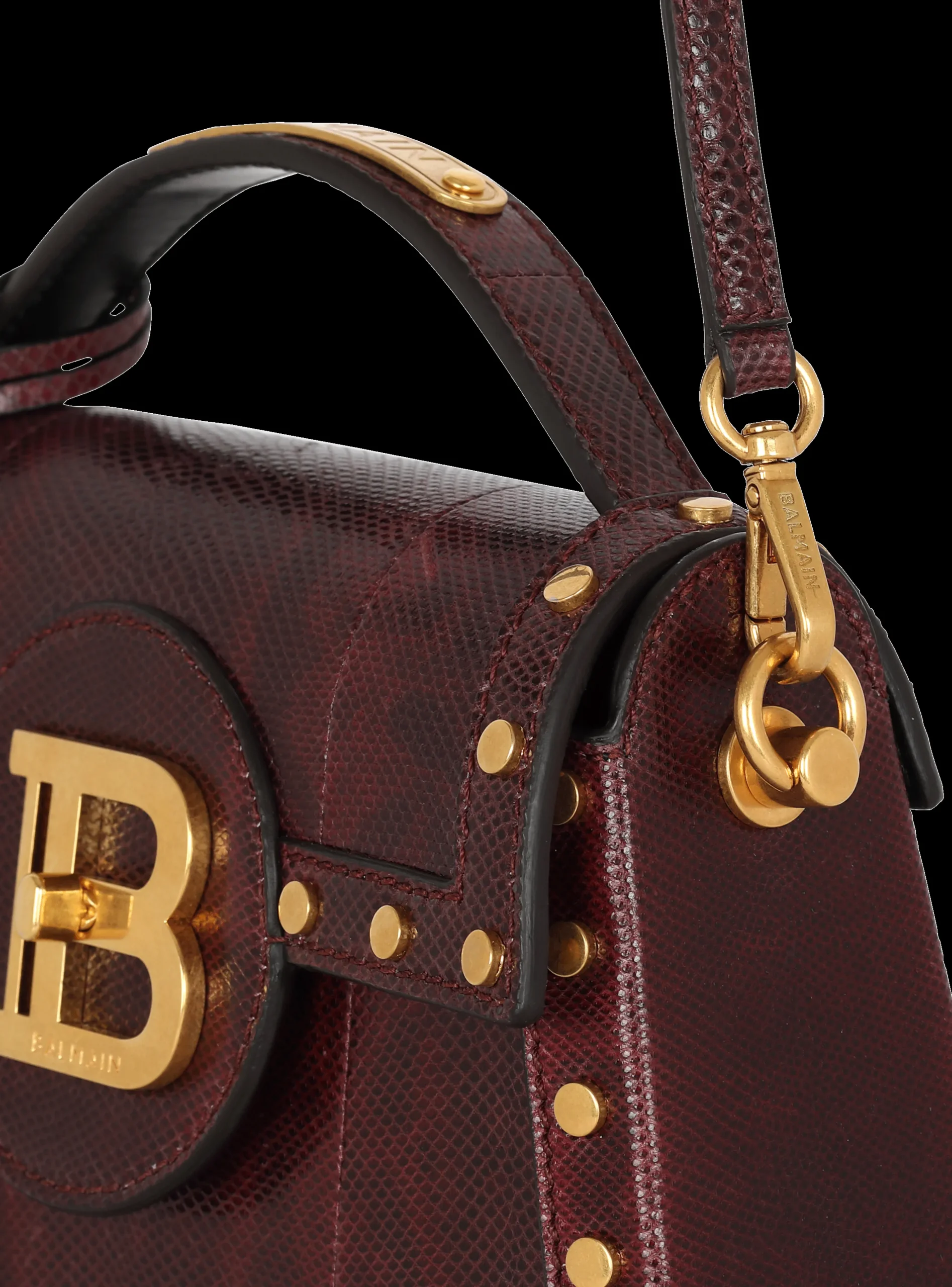 B-Buzz Dynasty Karung Leather Bag-Balmain Cheap