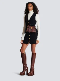 B-Buzz Dynasty Karung Leather Bag-Balmain Cheap
