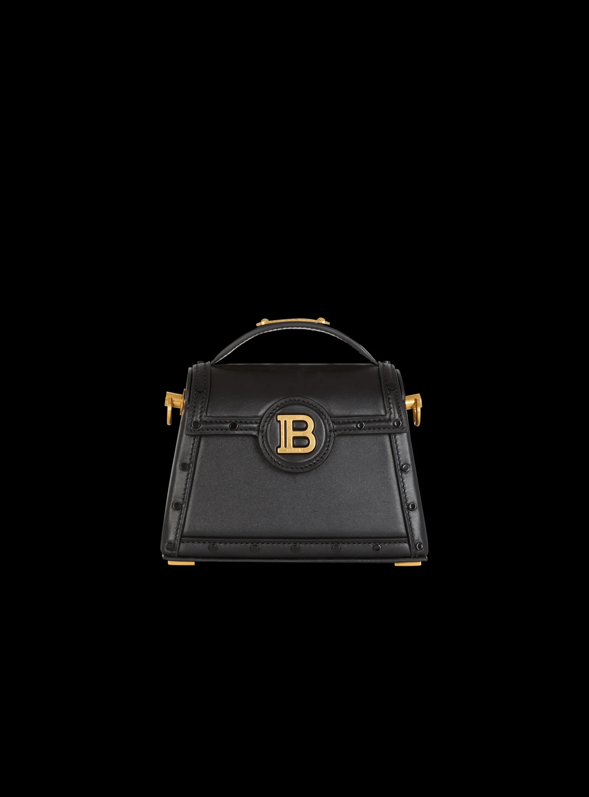 B-Buzz Dynasty Small Leather Bag-Balmain Cheap