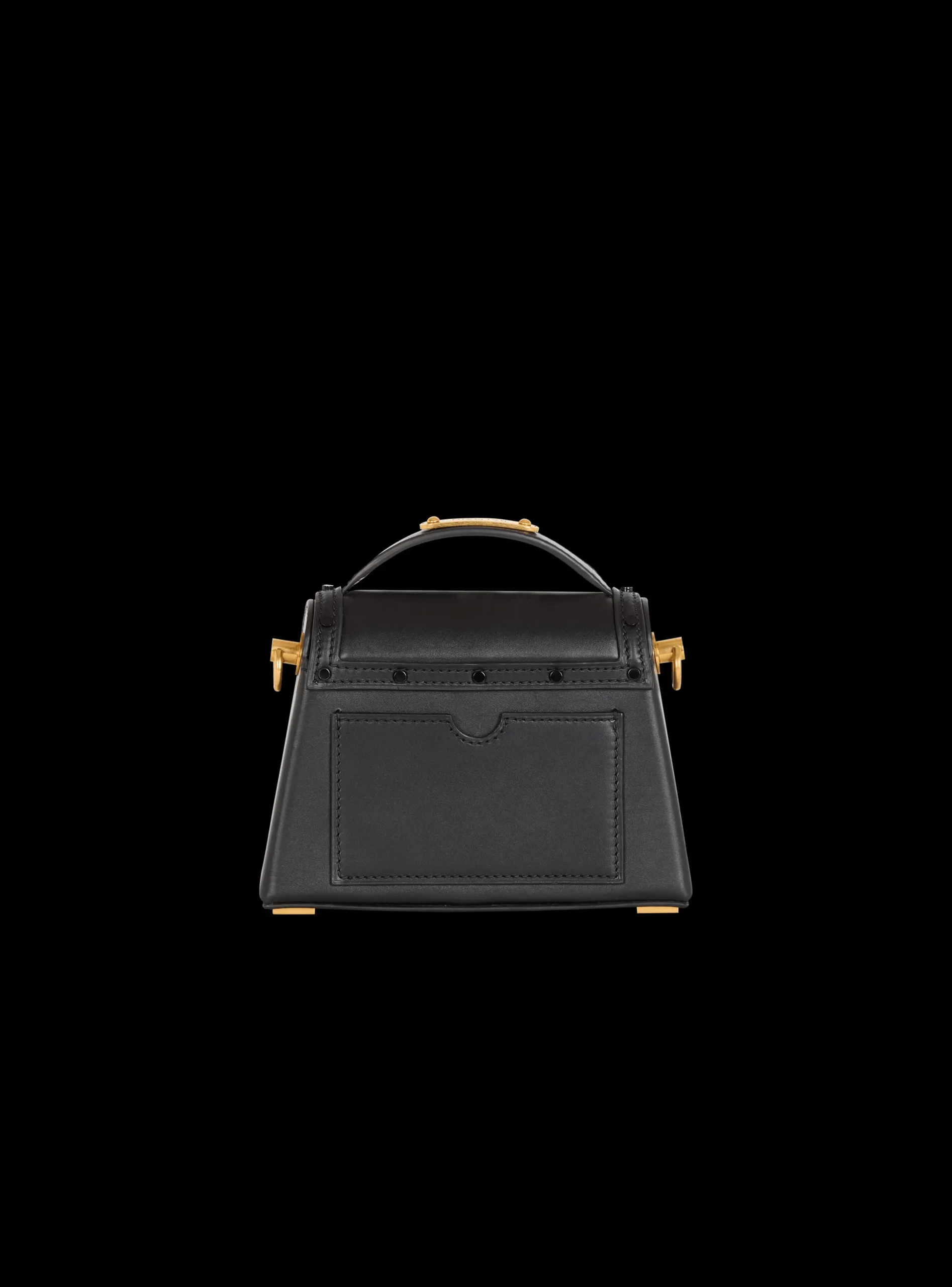 B-Buzz Dynasty Small Leather Bag-Balmain Cheap