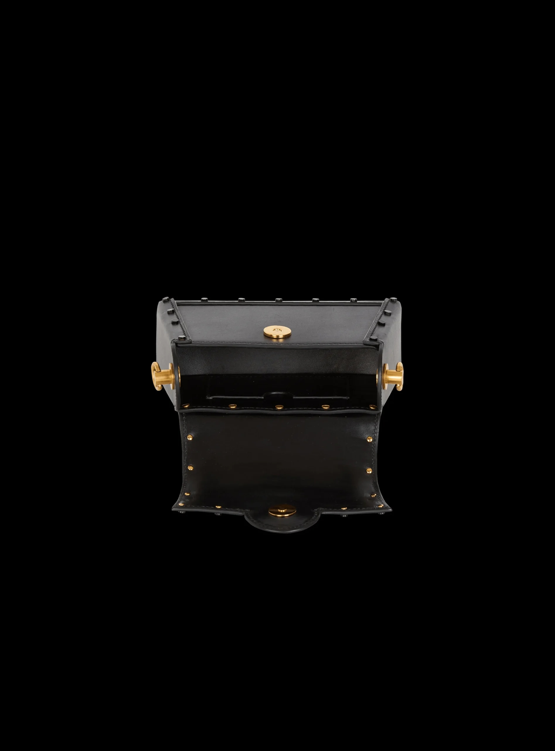 B-Buzz Dynasty Small Leather Bag-Balmain Cheap