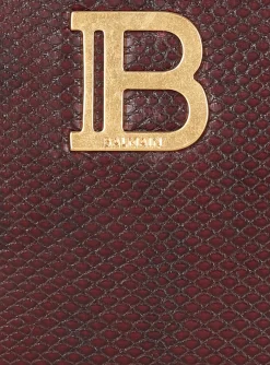 B-Buzz Karung Leather Purse-Balmain Fashion