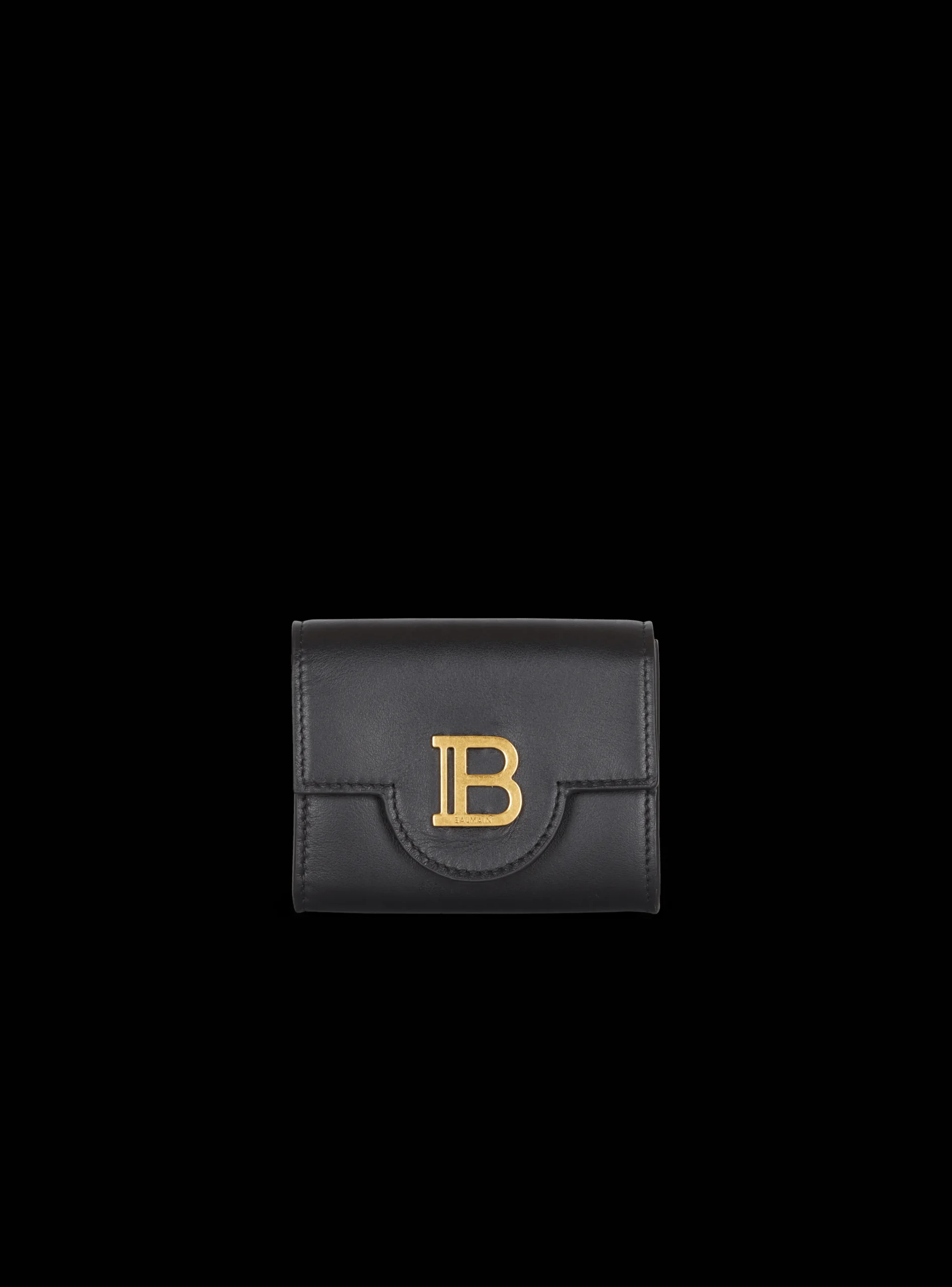 B-Buzz Leather Purse-Balmain Fashion
