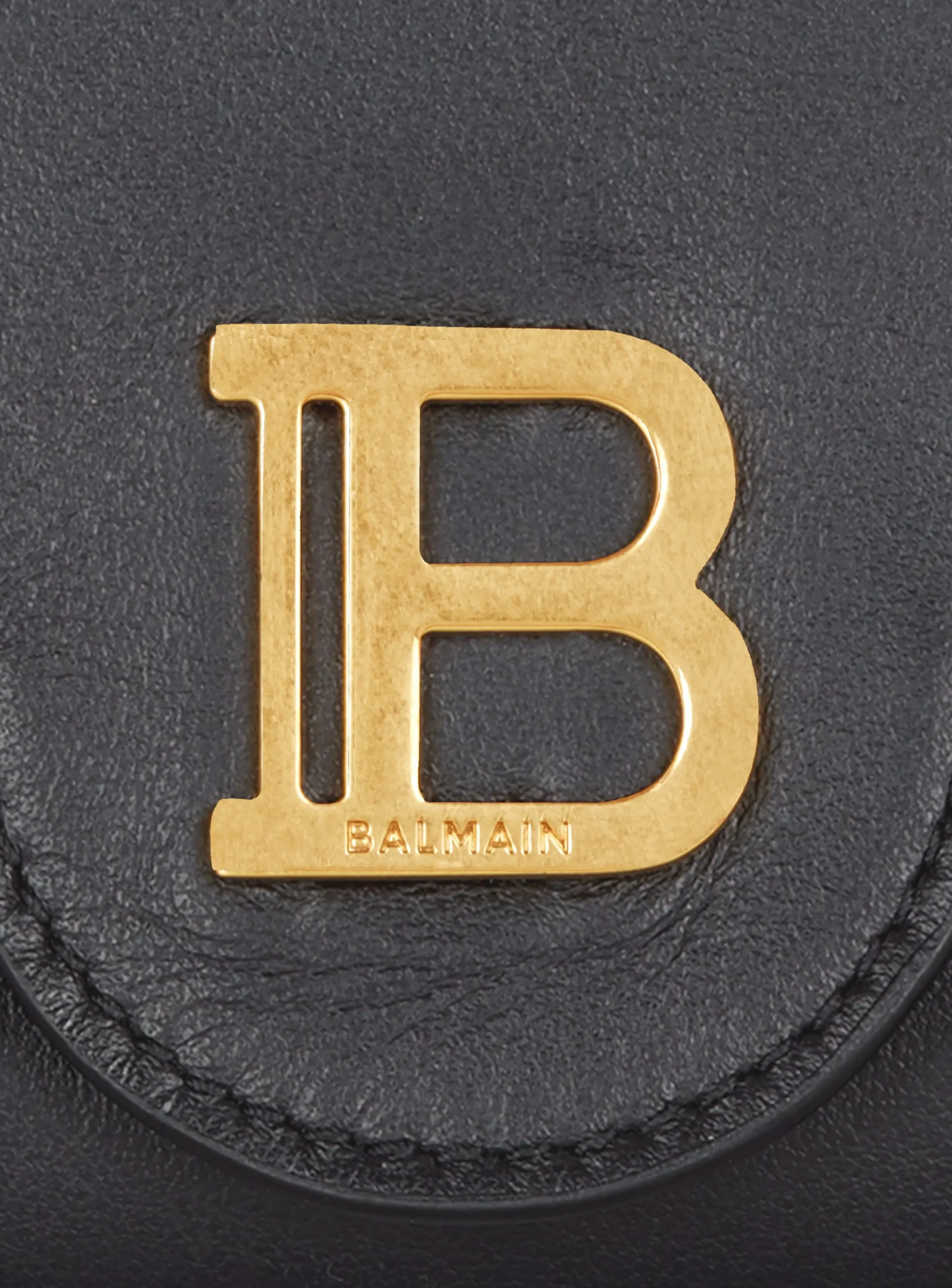 B-Buzz Leather Purse-Balmain Fashion