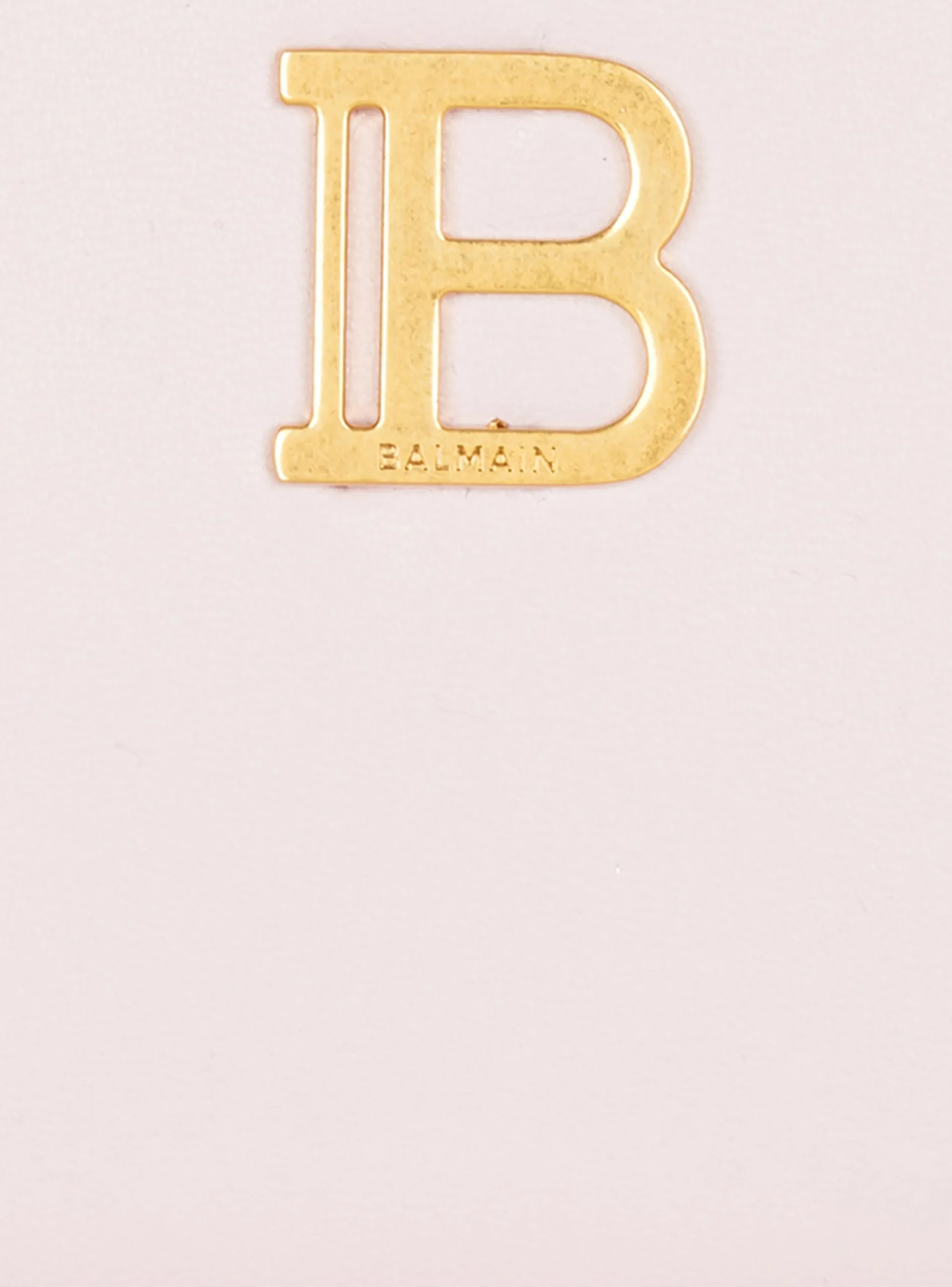 B-Buzz Leather Purse-Balmain Outlet
