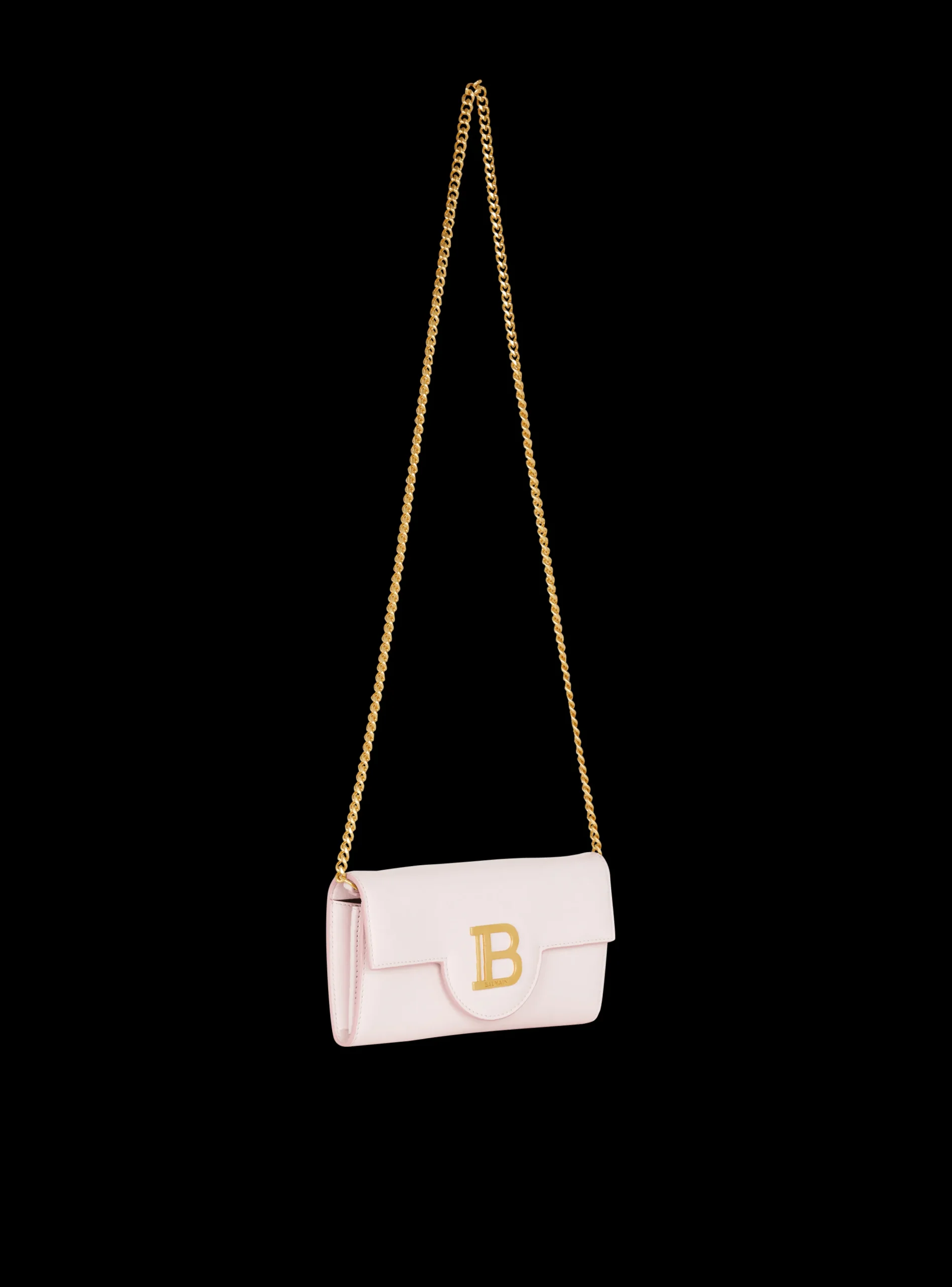 B-Buzz Leather Wallet-Balmain Fashion