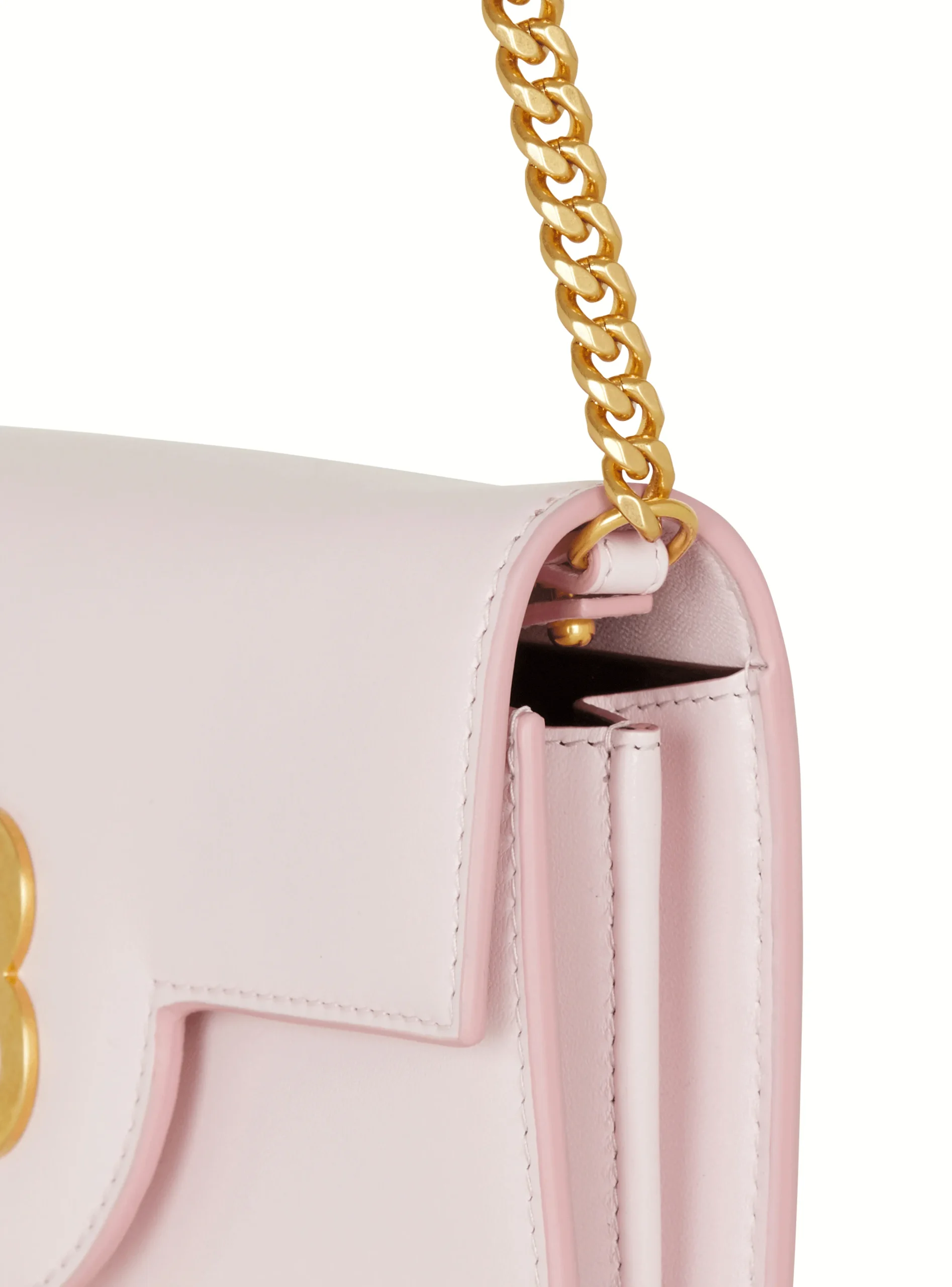 B-Buzz Leather Wallet-Balmain Fashion