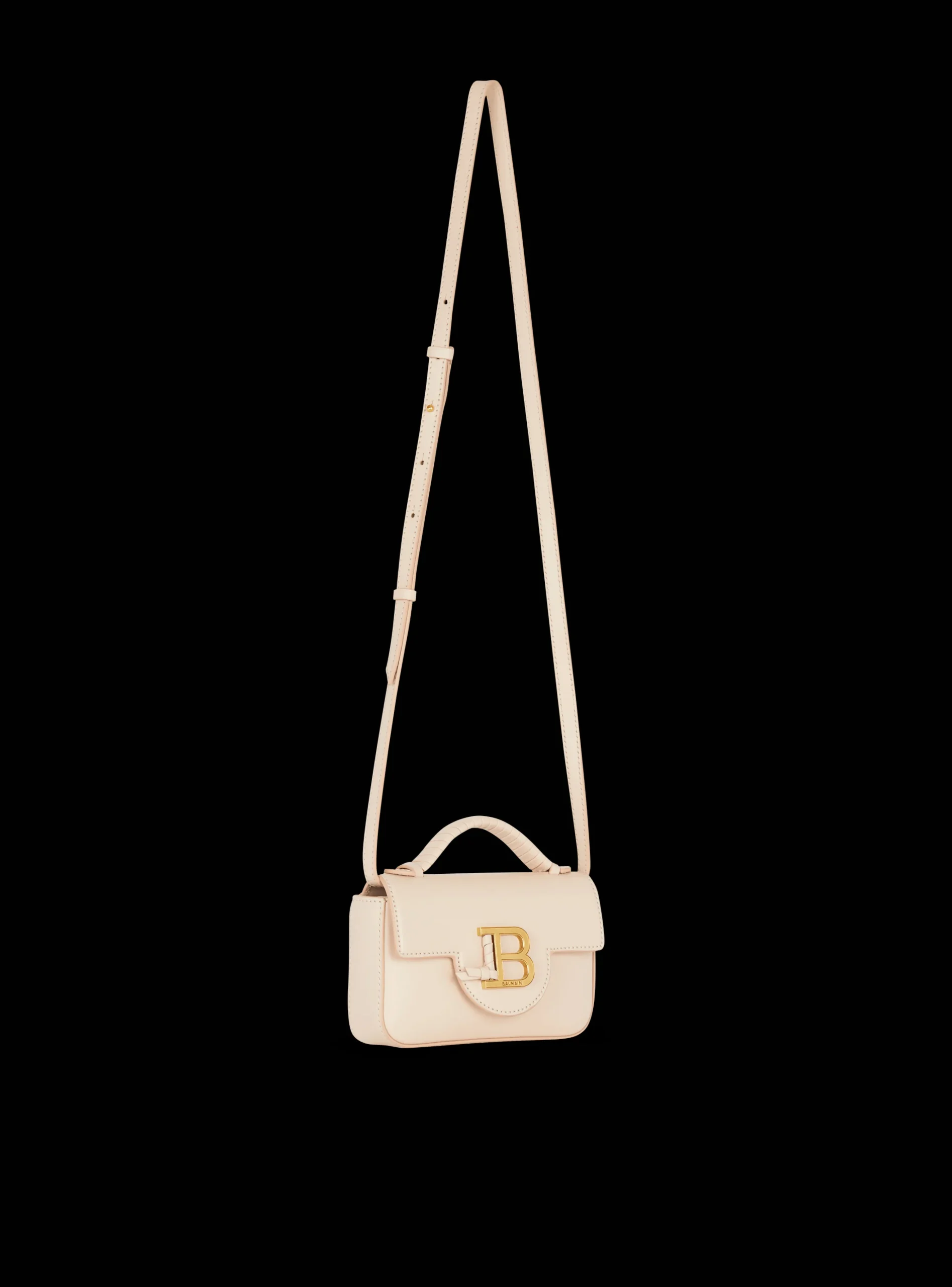 B-Buzz Mini Leather Bag-Balmain New