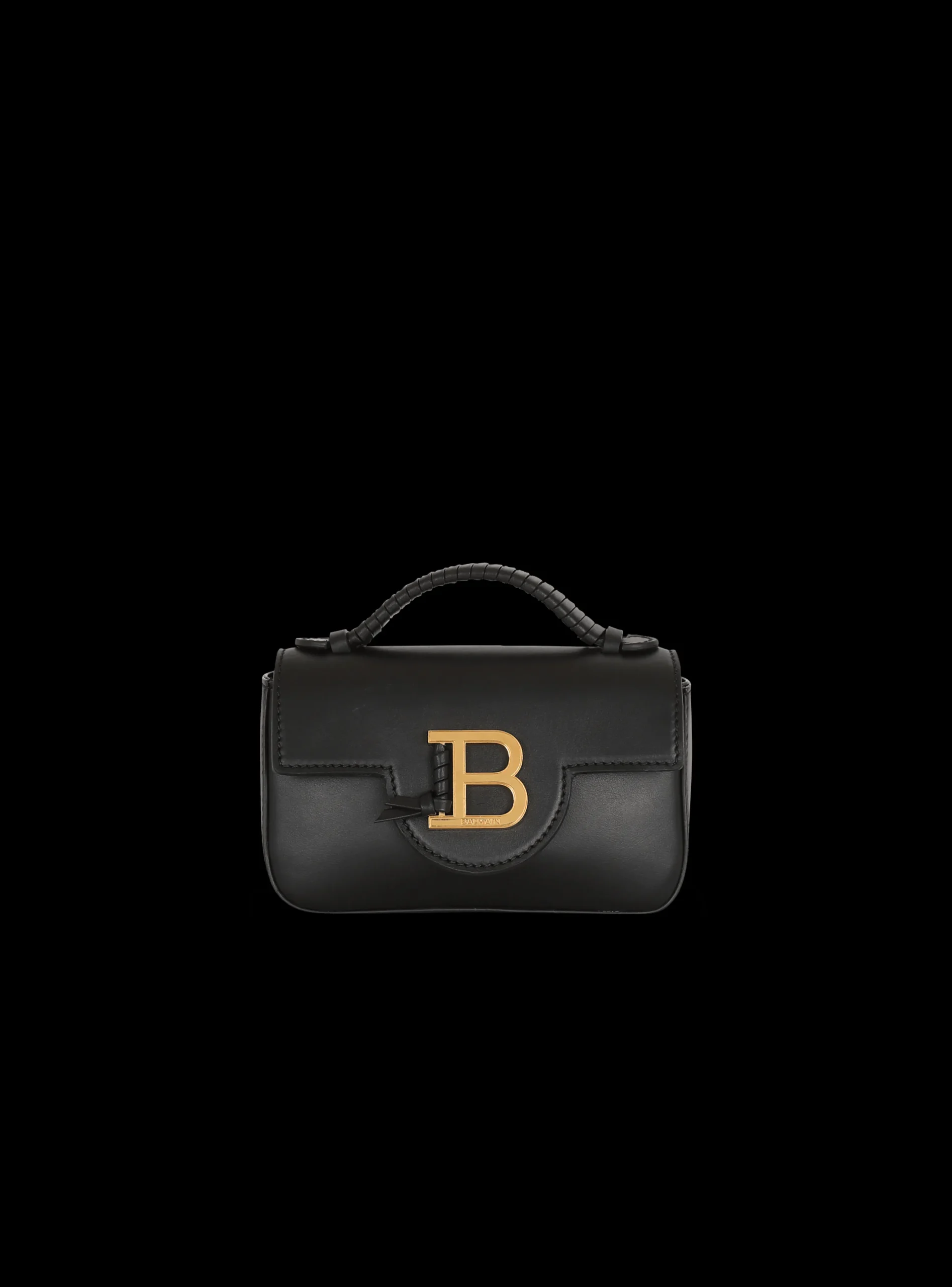 B-Buzz Mini Leather Bag-Balmain Discount
