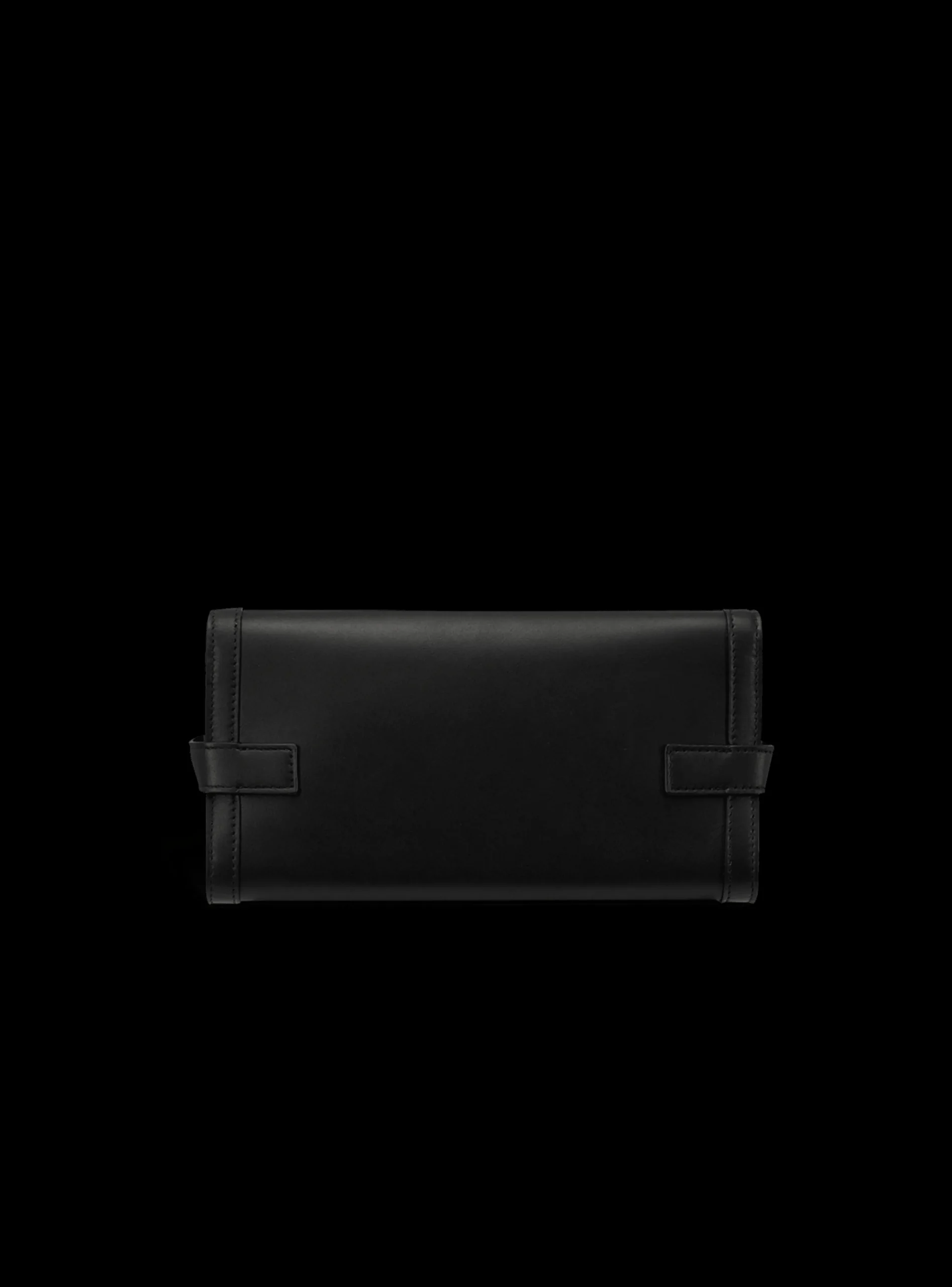 B-Buzz Pouch 23 Leather Clutch-Balmain Cheap