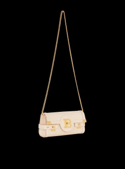 B-Buzz Pouch 23 Leather Clutch-Balmain Sale