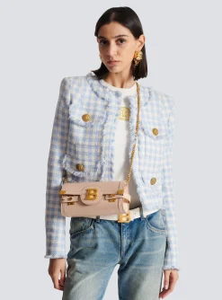 B-Buzz Pouch 23 Leather Clutch-Balmain Sale
