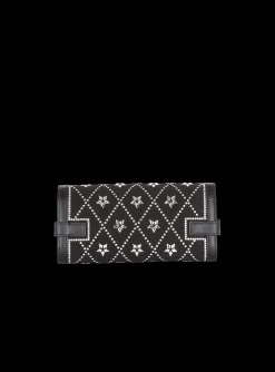 B-Buzz Pouch 23 Satin And Crystals Clutch-Balmain Fashion