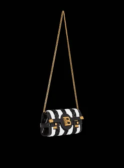 B-Buzz Pouch 23 With Embroidered Stripes-Balmain Sale