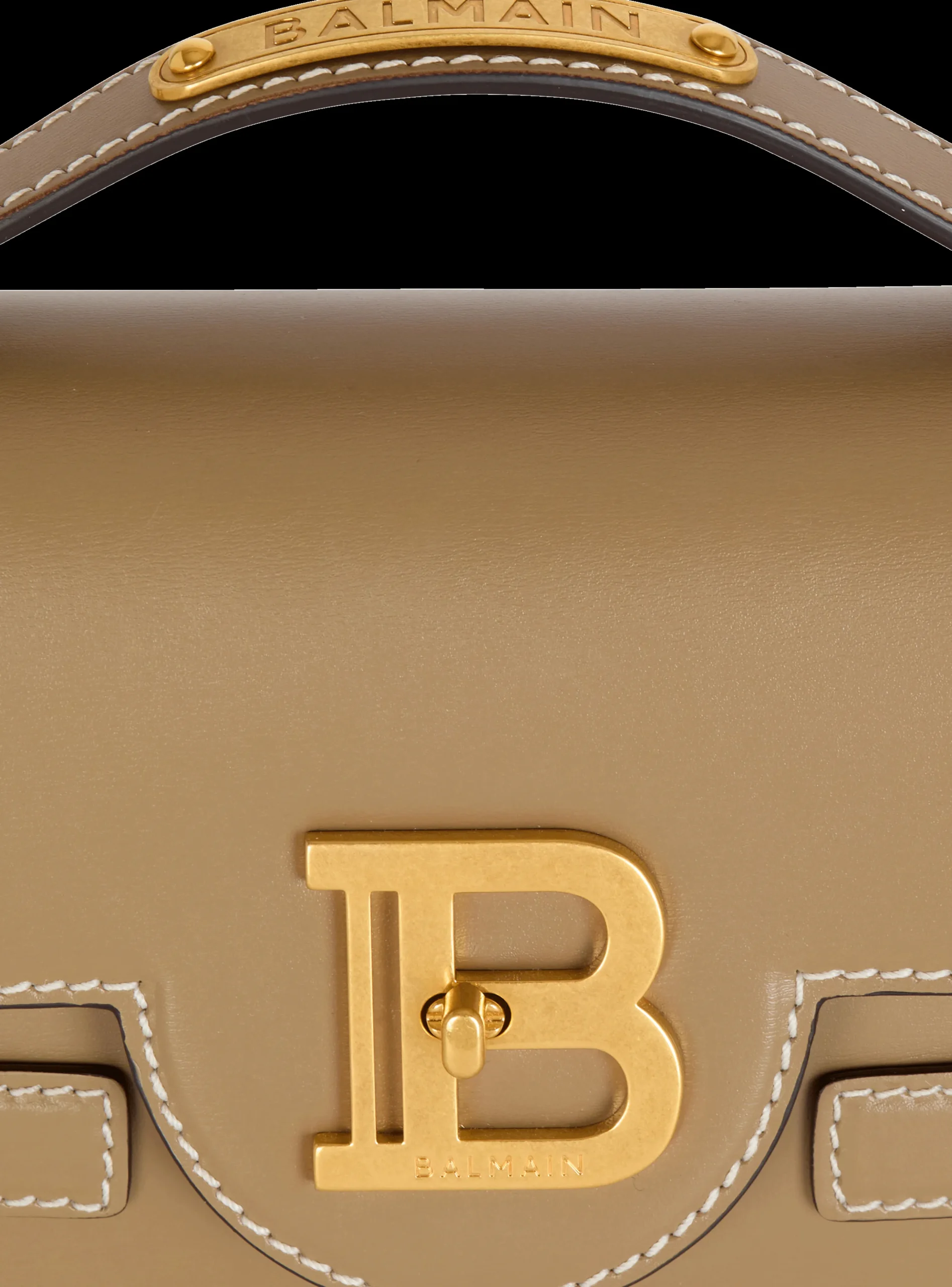 B-Buzz Shoulder 24 Calfskin Bag-Balmain Store