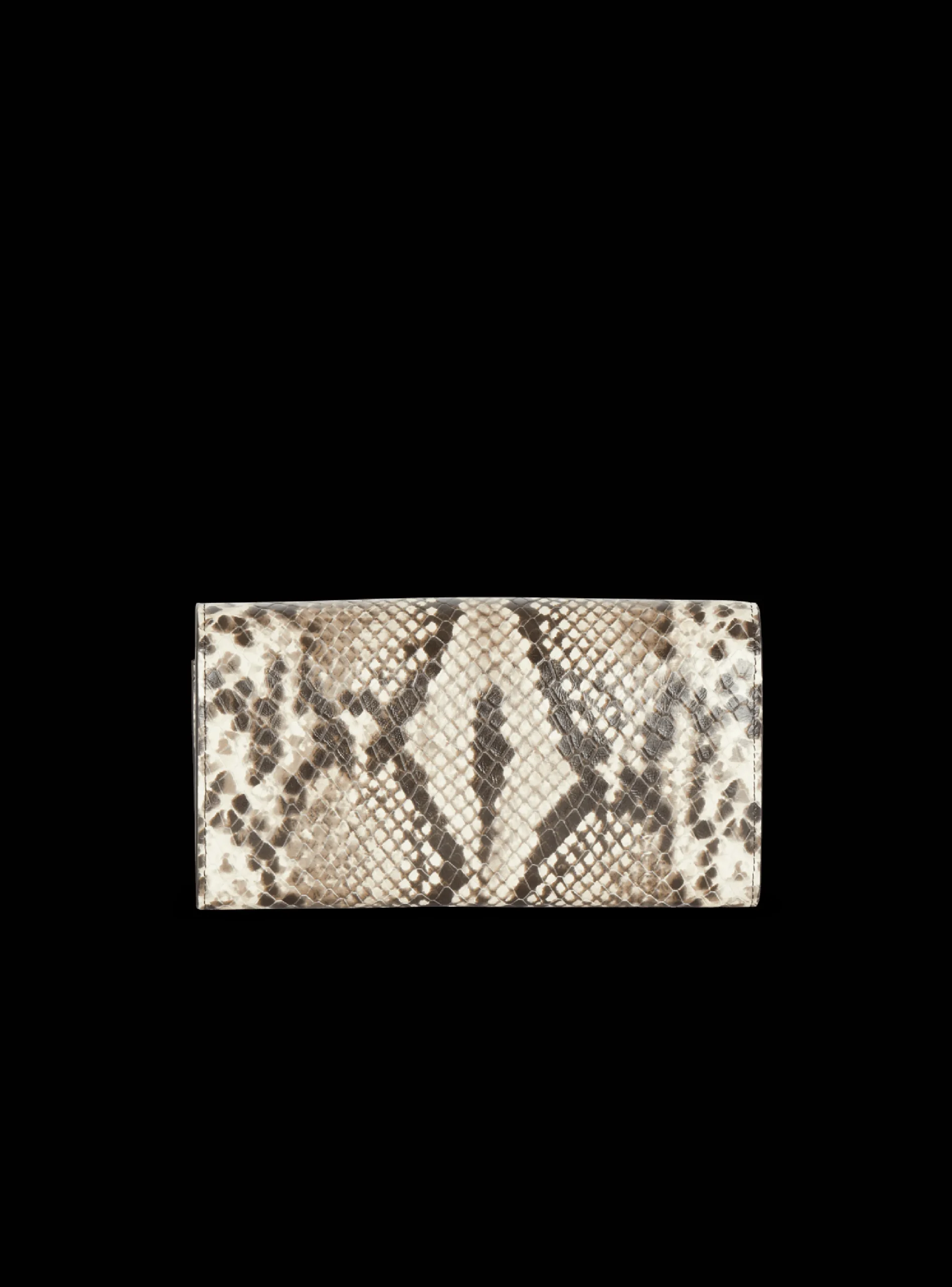 B-Buzz Snakeskin-effect Leather Wallet-Balmain Outlet