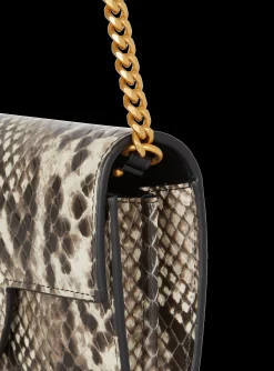 B-Buzz Snakeskin-effect Leather Wallet-Balmain Outlet