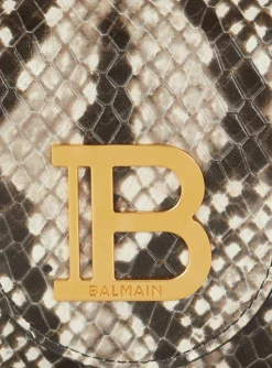 B-Buzz Snakeskin-effect Leather Wallet-Balmain Outlet