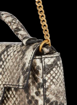 B-Buzz Snakeskin-effect Leather Mini Bag-Balmain Sale