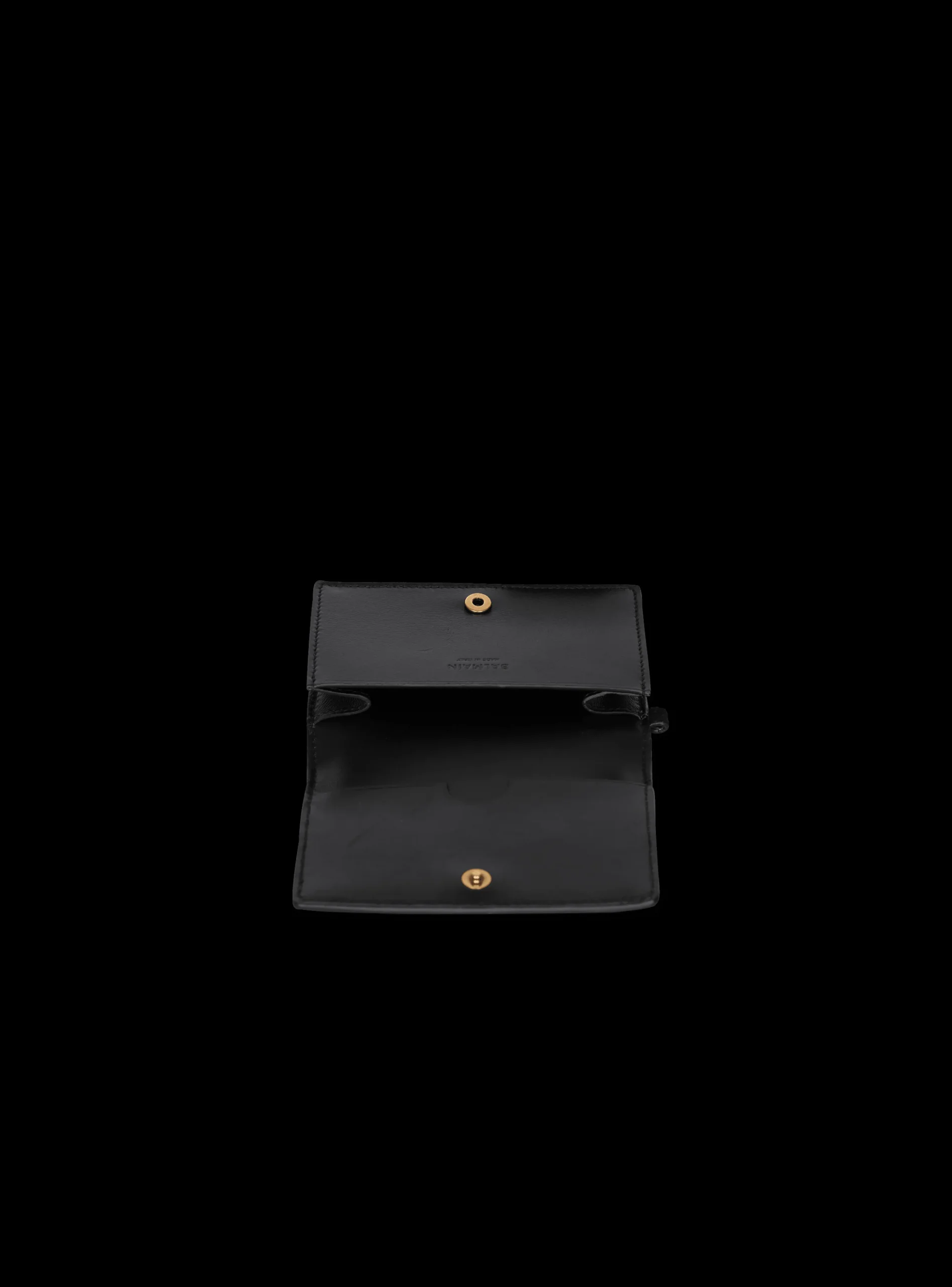 B-Buzz Velvet And Pearl Card Holder-Balmain Fashion