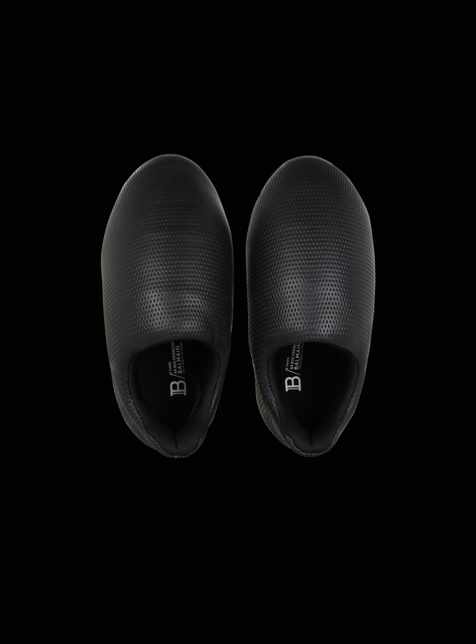 B-Cloud Trainers In Embossed Leather-Balmain Best Sale