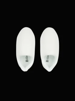 B-Cloud Trainers In Embossed Leather-Balmain Shop
