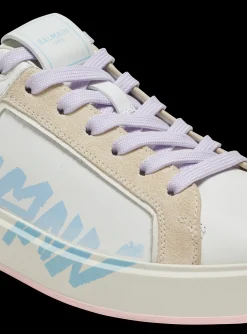 B-Court Leather Trainers-Balmain Best
