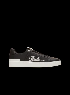 B-Court Signature Calfskin Trainers-Balmain Fashion